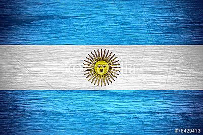 Argentína zászlója (bögre) - vászonkép, falikép otthonra és irodába