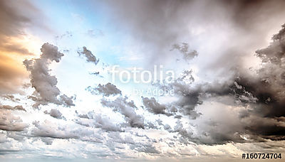 Ég felhők művészet napkelte háttér (fotótapéta) - vászonkép, falikép otthonra és irodába