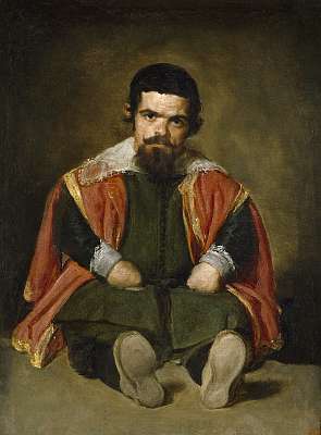 Sebastián de Morra portréja (poszter) - vászonkép, falikép otthonra és irodába