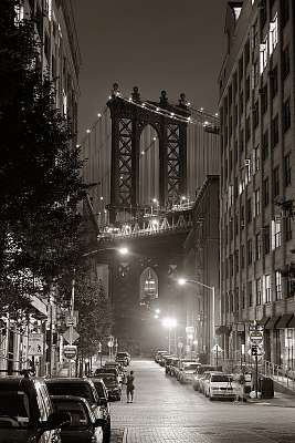 Manhattan Bridge (fotótapéta) - vászonkép, falikép otthonra és irodába