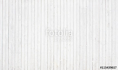 Fehér festett, viharvert fa fal, kerítés vagy padló (fotótapéta) - vászonkép, falikép otthonra és irodába