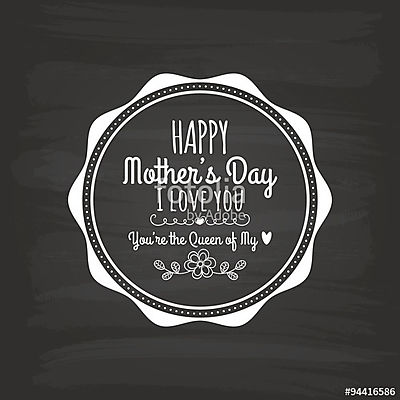 Boldog anya napja (poszter) - vászonkép, falikép otthonra és irodába
