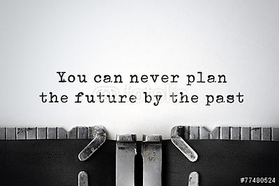 Bölcsesség idézet. Inspiráló idézet egy régi írógépen. (poszter) - vászonkép, falikép otthonra és irodába
