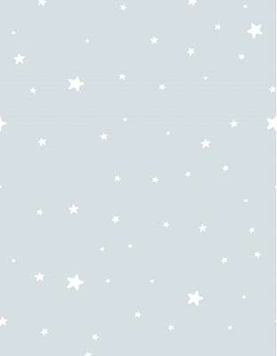 Csillagok kék alapon tapétaminta (fotótapéta) - vászonkép, falikép otthonra és irodába