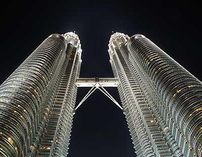 Petrona tornyok Kuala Lumpur (bögre) - vászonkép, falikép otthonra és irodába