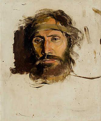 Jézus Krisztus (keretezett kép) - vászonkép, falikép otthonra és irodába