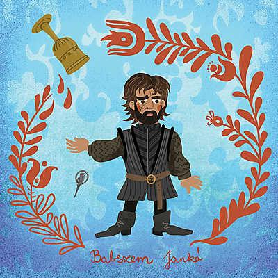 Babszem Jankó (Tyrion-Lannister) (poszter) - vászonkép, falikép otthonra és irodába