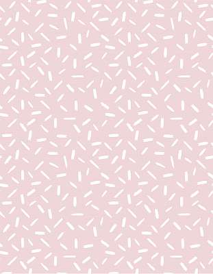 Fehér konfettik rózsaszín háttérrel tapétaminta (poszter) - vászonkép, falikép otthonra és irodába