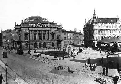 Budapest, Blaha Lujza tér (1893) (fotótapéta) - vászonkép, falikép otthonra és irodába