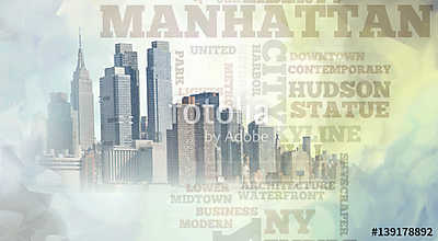 Manhattan (többrészes kép) - vászonkép, falikép otthonra és irodába
