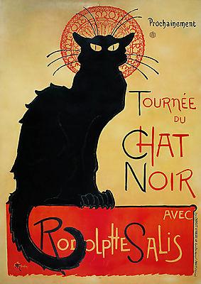 Tournée du Chat Noir (poszter) - vászonkép, falikép otthonra és irodába