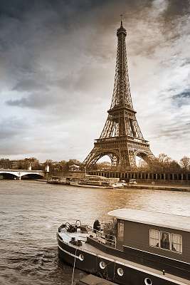 Tour Eiffel (poszter) - vászonkép, falikép otthonra és irodába