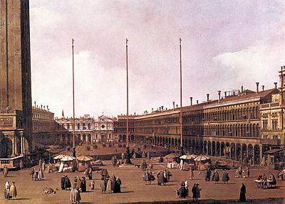 Velence: A Szent Már tér (fotótapéta) - vászonkép, falikép otthonra és irodába