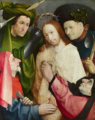 A töviskoszorúval megkoronázott Krisztus (fotótapéta) - vászonkép, falikép otthonra és irodába