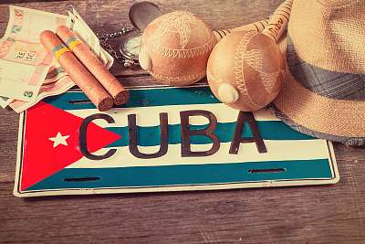 Kubai emlék (poszter) - vászonkép, falikép otthonra és irodába