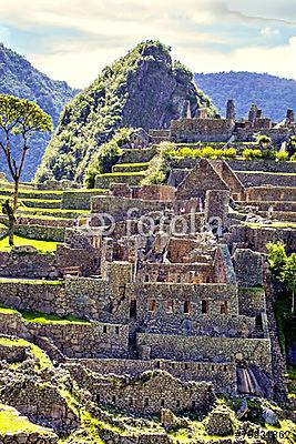 Machu Picchu, Peru (többrészes kép) - vászonkép, falikép otthonra és irodába