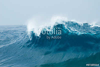 breaking waves (fotótapéta) - vászonkép, falikép otthonra és irodába