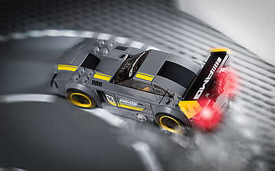 LEGO - Mercedes AMG (fotótapéta) - vászonkép, falikép otthonra és irodába