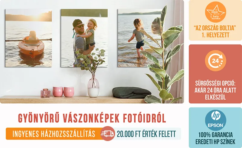 Vászonkép akció Vászonkép akció