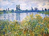 Claude Monet, Virágok a szajna partján