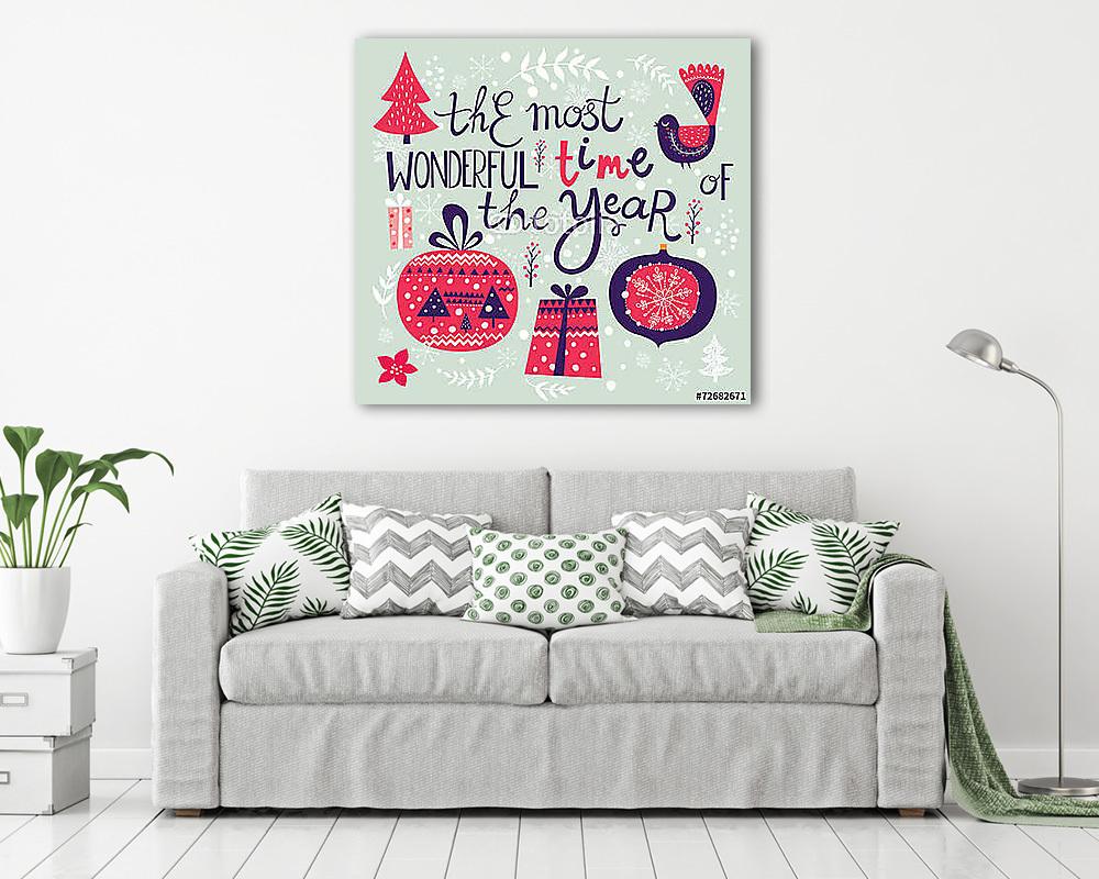Az év legjobb időszaka (vászonkép) - vászonkép, falikép otthonra és irodába