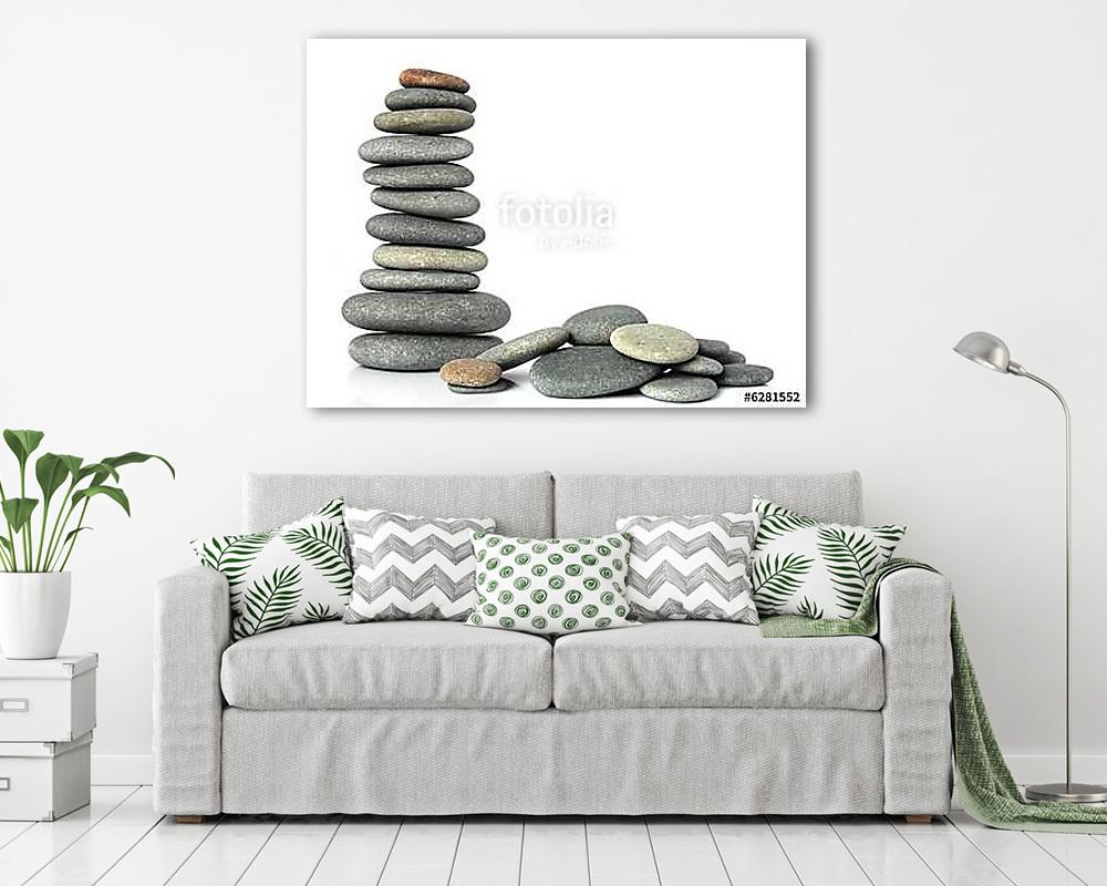 série galets - galet symbole de croissance et bien être (poszter) - vászonkép, falikép otthonra és irodába
