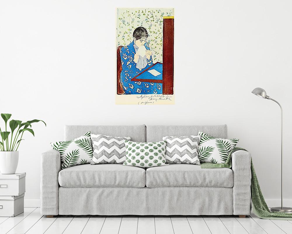 A levél (poszter) - vászonkép, falikép otthonra és irodába