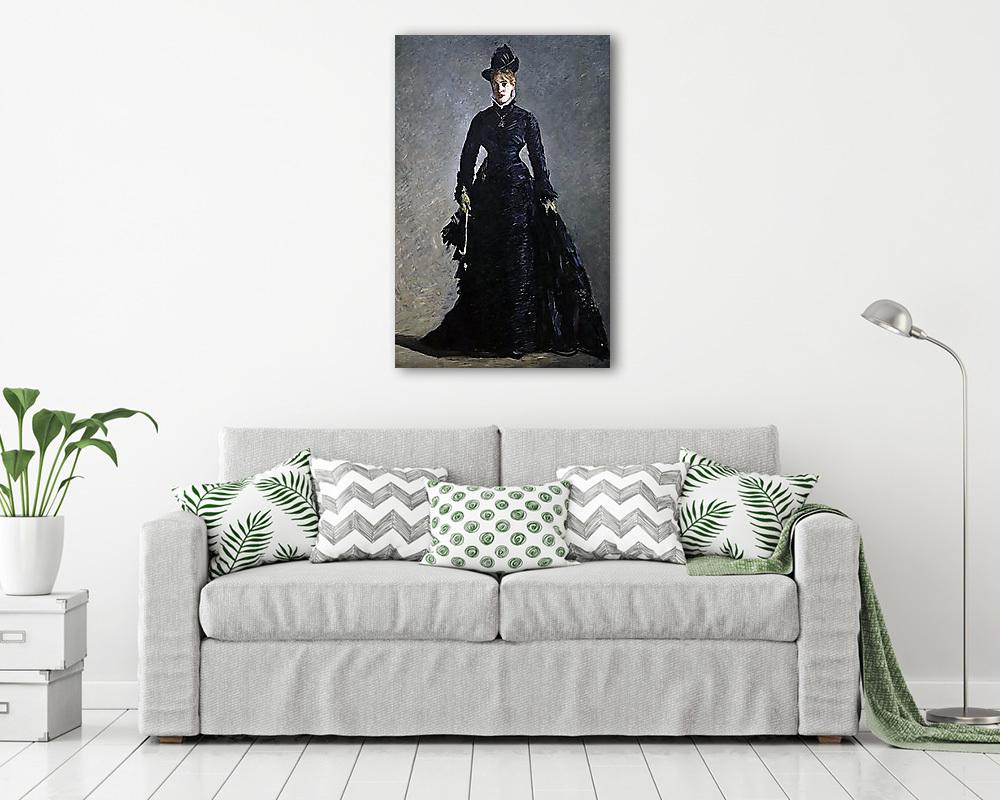 A párizsi nő (La Parisienne) (keretezett kép) - vászonkép, falikép otthonra és irodába