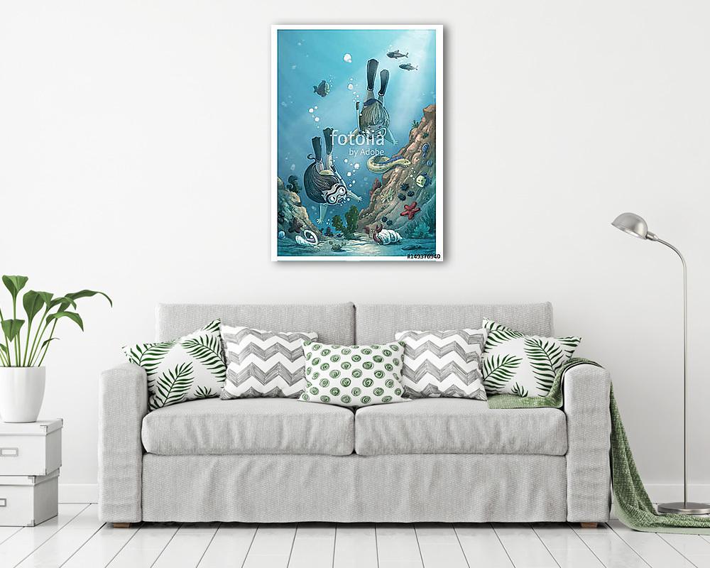 Egy másik világ - vászonkép, falikép vásárlás Egy másik világ (vászonkép) - vászonkép, falikép otthonra és irodába