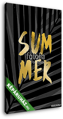 Summer Poster Design - vászonkép 3D látványterv