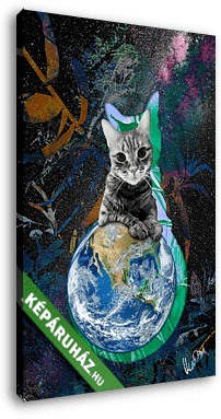 Cat (MenzArt) - vászonkép 3D látványterv