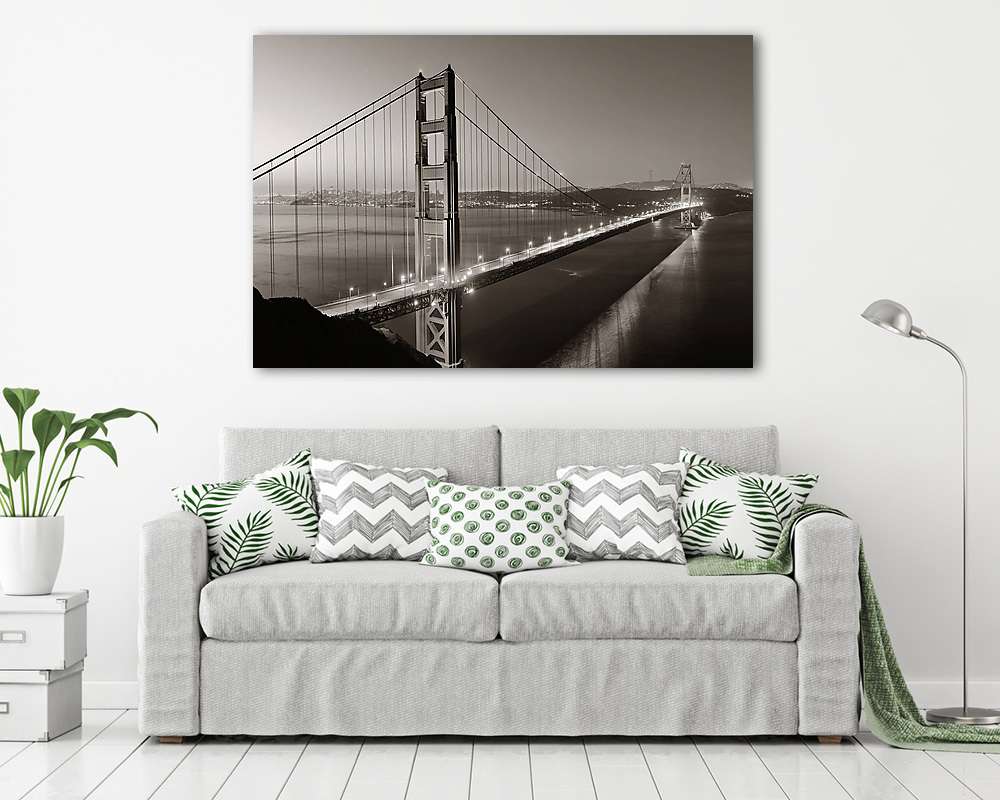 Golden Gate híd (többrészes kép) - vászonkép, falikép otthonra és irodába