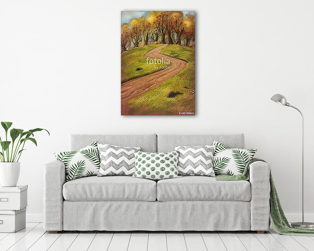 Az út - vászonkép, falikép vásárlás Az út (vászonkép) - vászonkép, falikép otthonra és irodába