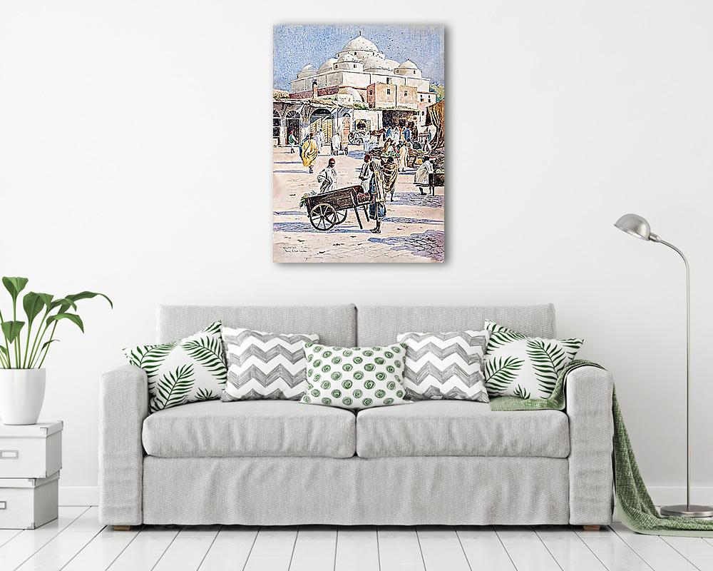 Tuniszi részlet (bögre) - vászonkép, falikép otthonra és irodába