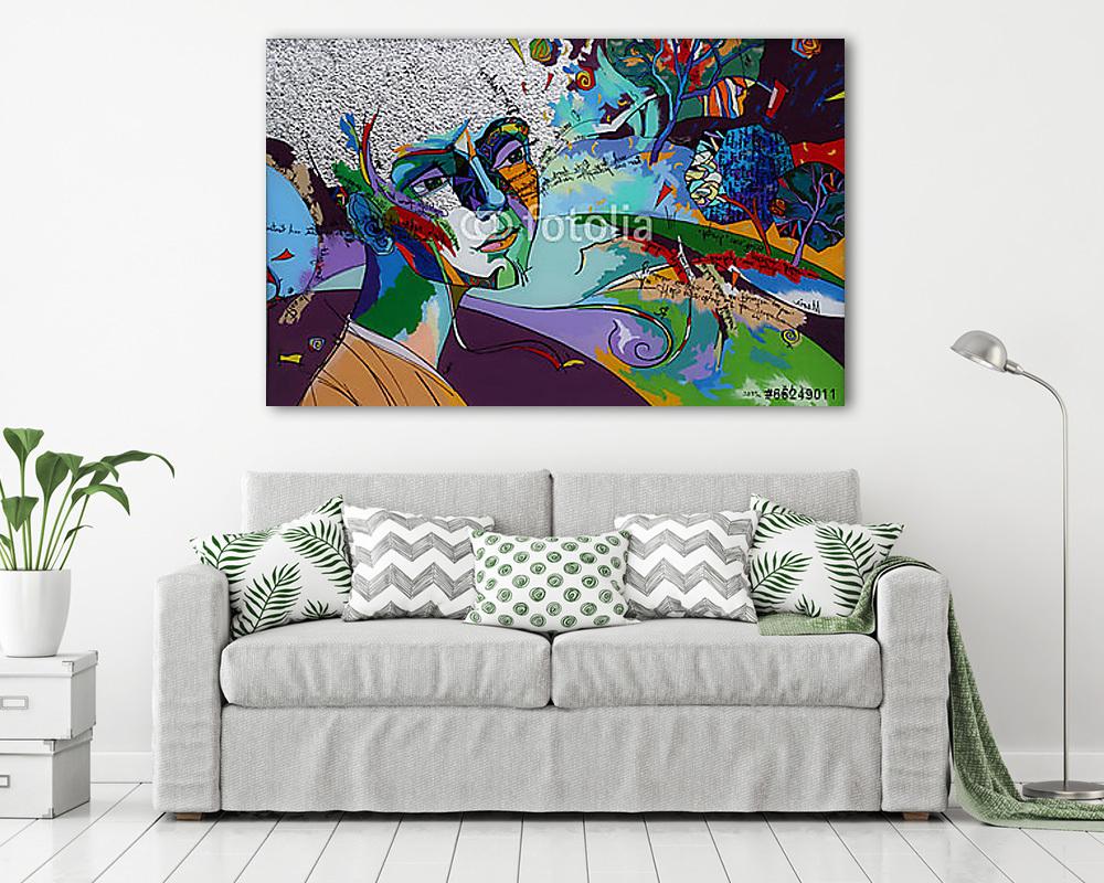 Olajfesték kép (fotótapéta) - vászonkép, falikép otthonra és irodába