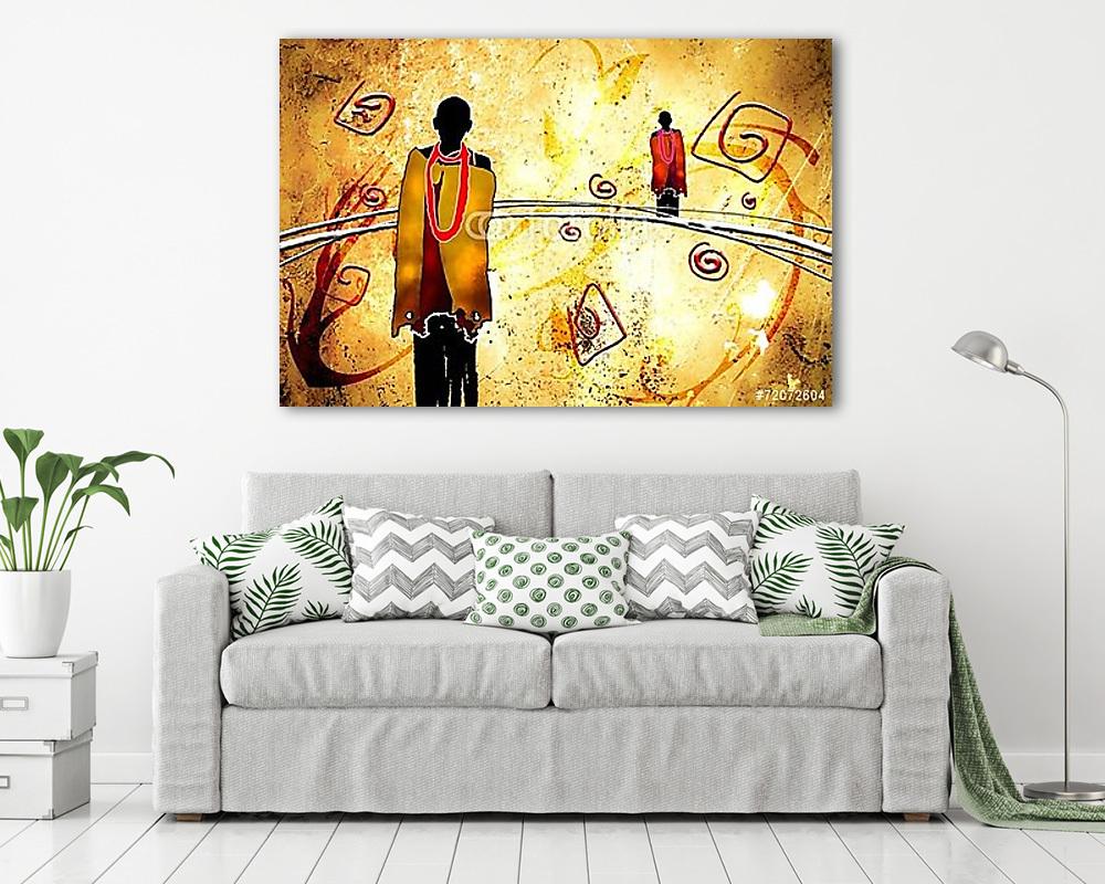 afro motívum etnikai retro vintage - vászonkép, falikép vásárlás afro motívum etnikai retro vintage (vászonkép) - vászonkép, falikép otthonra és irodába