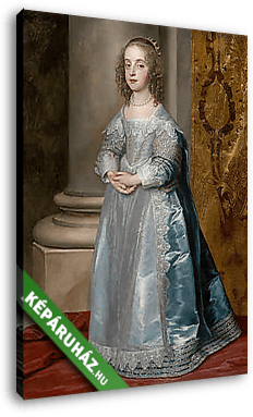 Mária hercegnő, I. Károly angol király lánya - vászonkép 3D látványterv