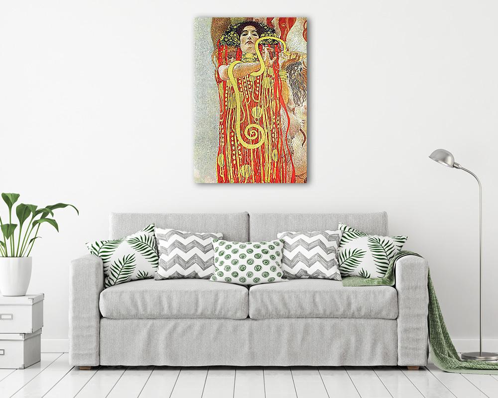 Medicine és  Hygeia - vászonkép, falikép vásárlás Medicine és  Hygeia (fotótapéta) - vászonkép, falikép otthonra és irodába