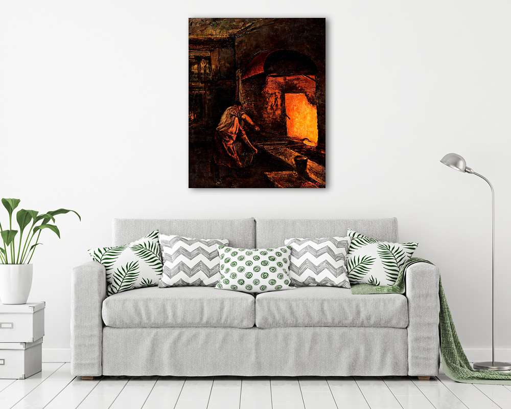 A kovács (bögre) - vászonkép, falikép otthonra és irodába