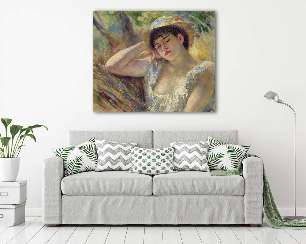 Alvó lány (1880) - vászonkép, falikép vásárlás Alvó lány (1880) (vászonkép) - vászonkép, falikép otthonra és irodába