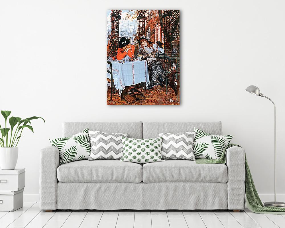 Reggeli (többrészes kép) - vászonkép, falikép otthonra és irodába