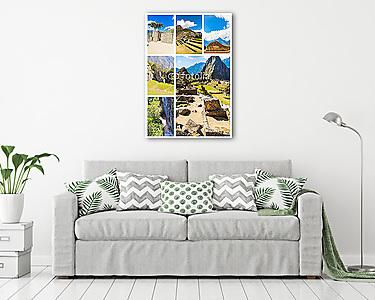 Rejtélyes város - Machu Picchu, Peru, Dél-Amerika (vászonkép) - vászonkép, falikép otthonra és irodába