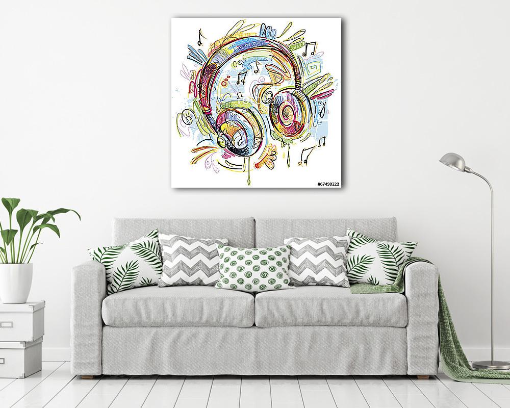 Vad fejhallgató (fotótapéta) - vászonkép, falikép otthonra és irodába