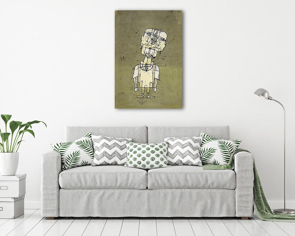 Egy zseni szelleme - színverzió 1. (többrészes kép) - vászonkép, falikép otthonra és irodába