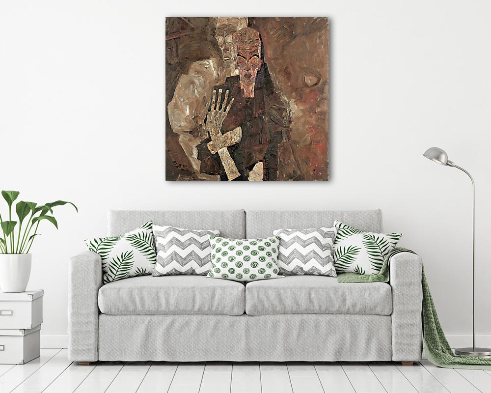 Halál és az ember - vászonkép, falikép vásárlás Halál és az ember (fotótapéta) - vászonkép, falikép otthonra és irodába