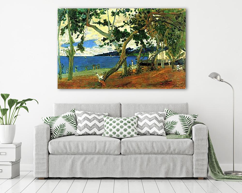 Strandrészlet No.2. (vászonkép) - vászonkép, falikép otthonra és irodába