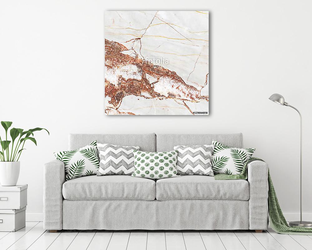 Marble texture background for interior or exterior design with copy space for text or image. Marble motifs that occurs natural. (vászonkép) - vászonkép, falikép otthonra és irodába