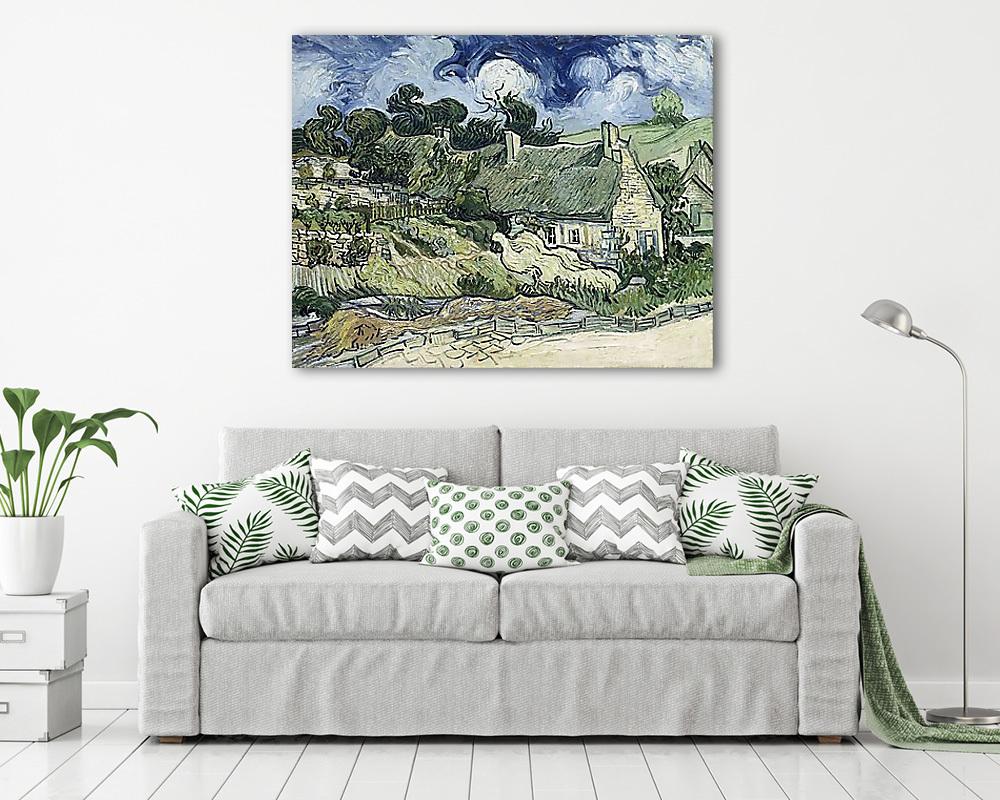 Nádfedeles házikó (poszter) - vászonkép, falikép otthonra és irodába