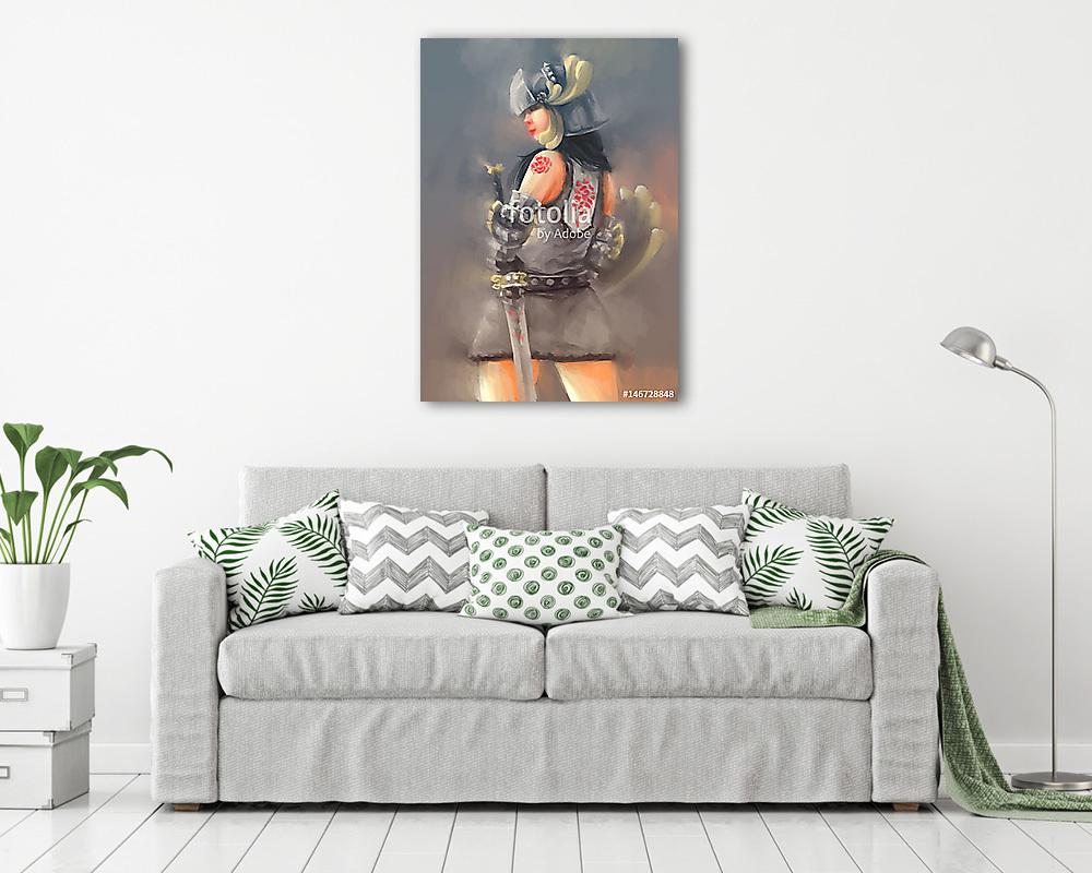 lovagi nő festés - vászonkép, falikép vásárlás lovagi nő festés (vászonkép) - vászonkép, falikép otthonra és irodába