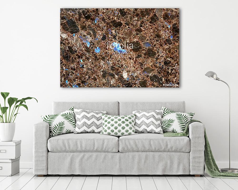 Labradorite mineral - vászonkép, falikép vásárlás Labradorite mineral (vászonkép) - vászonkép, falikép otthonra és irodába